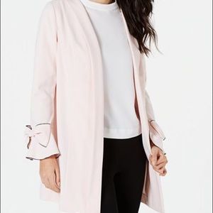 Alfani Women's Pink Piped Bow-sleeve Jacket,